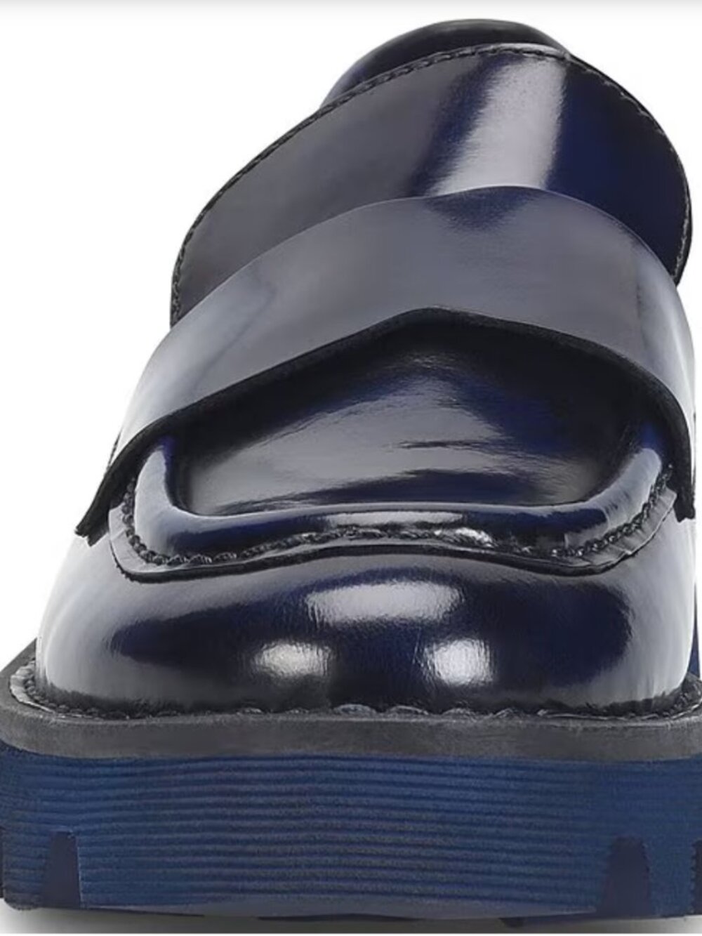 Sigge Leather Lugged Platform Loafers